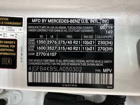 2020 Mercedes-Benz GLE GLE 350 4MATIC