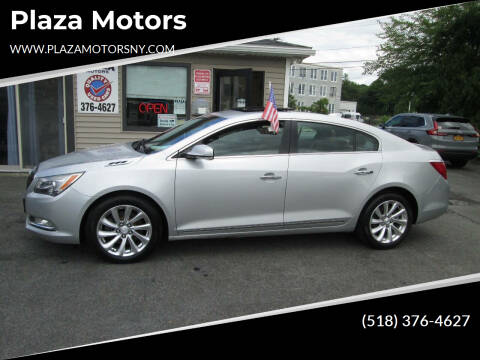 2015 Buick LaCrosse for sale at Plaza Motors in Rensselaer NY