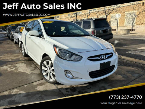 2013 Hyundai Accent for sale at Jeff Auto Sales INC in Chicago IL