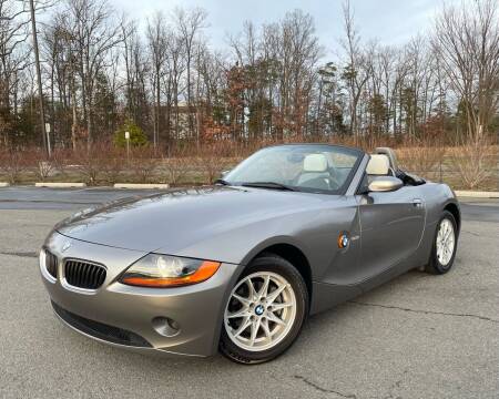 2003 BMW Z4 for sale at Nelson's Automotive Group in Chantilly VA