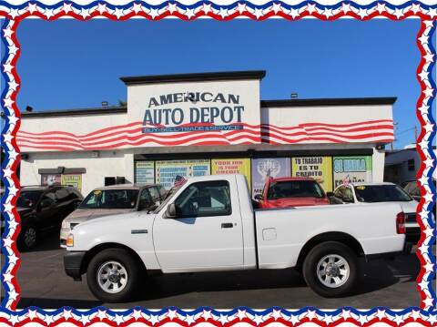 2011 Ford Ranger for sale at American Auto Depot in Modesto CA