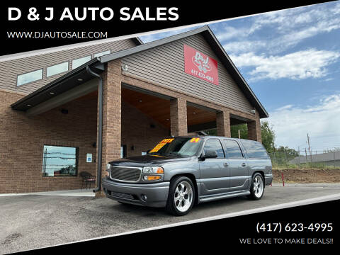 2004 GMC Yukon XL for sale at D & J AUTO SALES in Joplin MO