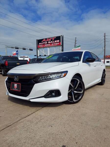 2021 Honda Accord for sale at AMT AUTO SALES LLC in Houston TX