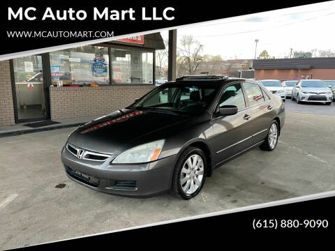 2006 Honda Accord for sale at MC Auto Mart LLC in Hermitage TN