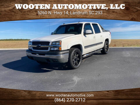 2005 Chevrolet Avalanche for sale at WOOTEN AUTOMOTIVE, LLC in Landrum SC