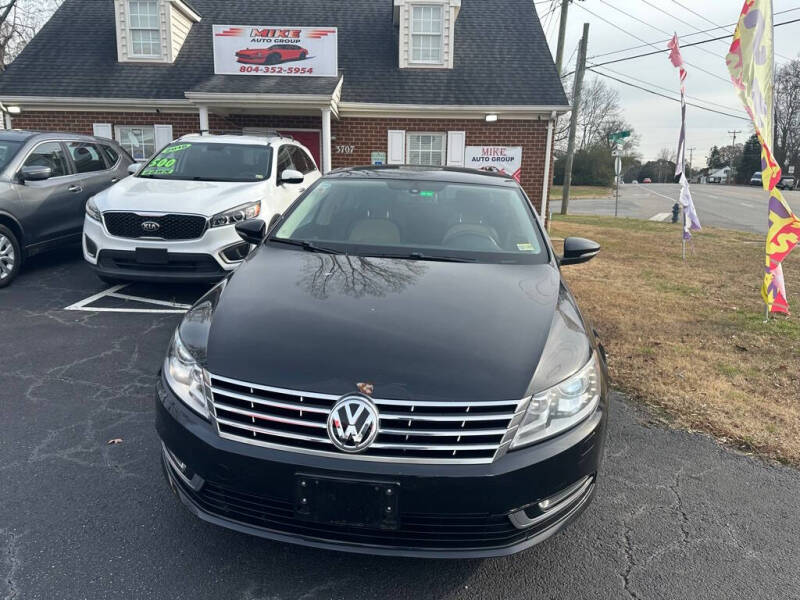 2013 Volkswagen CC for sale at MIKE AUTO GROUP in Prince George VA