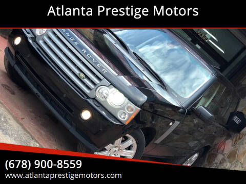 2008 Land Rover Range Rover for sale at Atlanta Prestige Motors in Decatur GA