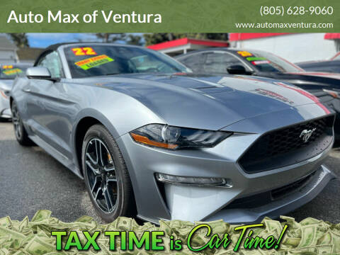 2022 Ford Mustang for sale at Auto Max of Ventura in Ventura CA