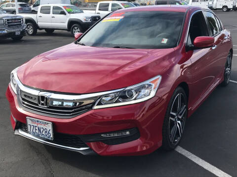 2017 Honda Accord for sale at Dow Lewis Motors in Yuba City CA
