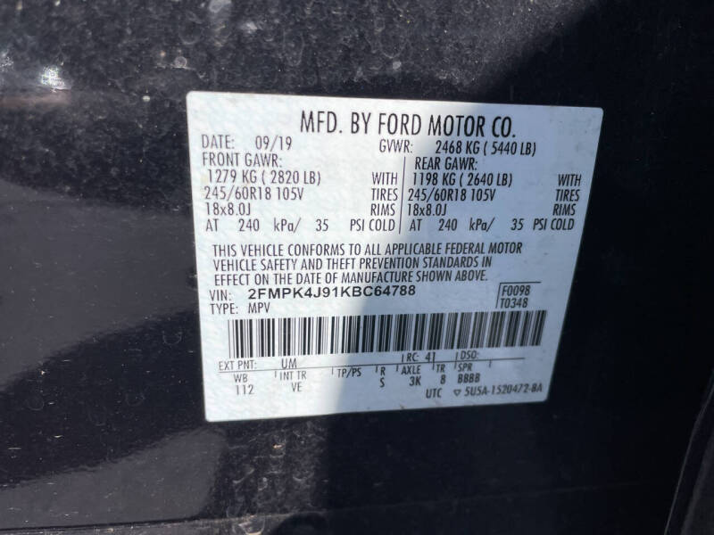 2019 Ford Edge SEL
