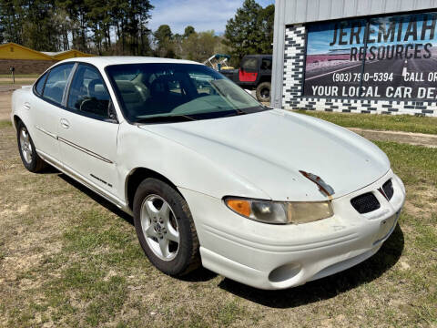 2002 Pontiac Grand Prix for sale at Jeremiah 29:11 Auto Sales in Avinger TX