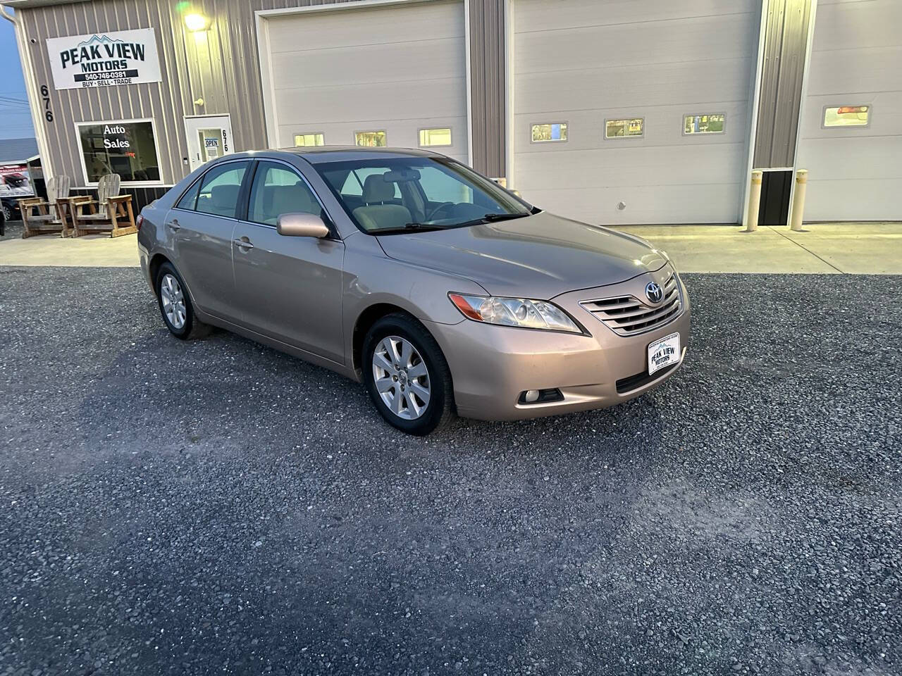 2007 Toyota Camry for sale at PEAK VIEW MOTORS in Mount Crawford, VA