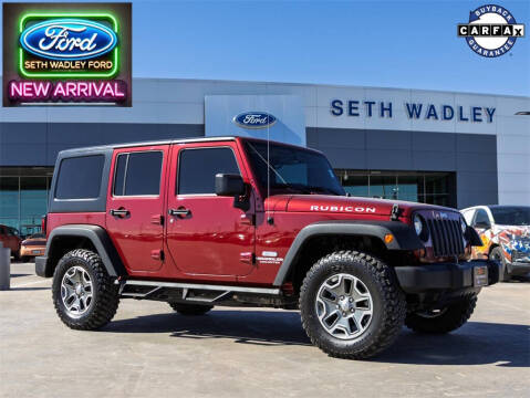 2013 Jeep Wrangler Unlimited for sale at Seth Wadley Chevy Perry in Perry OK