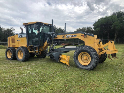 2011 John Deere 670GP MOTOR GRADER