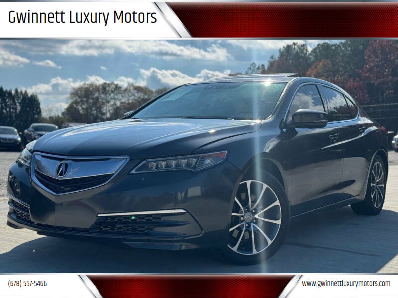 2015 Acura TLX for sale at Gwinnett Luxury Motors in Buford GA