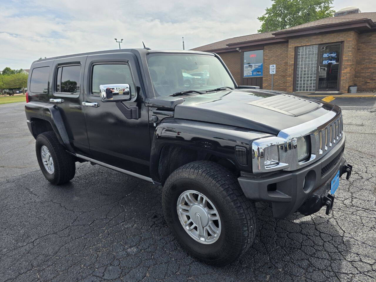 Black 2009 HUMMER H3 Base 4x4 Base 4dr SUV 2