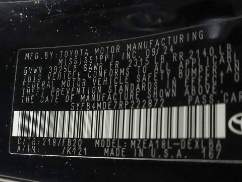 2024 Toyota Corolla LE