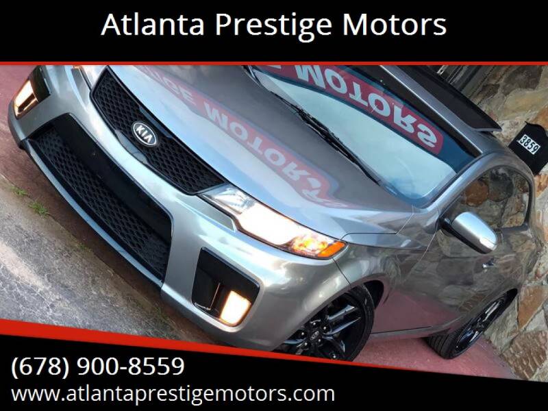 2010 Kia Forte Koup for sale at Atlanta Prestige Motors in Decatur GA
