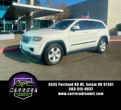 2013 Jeep Grand Cherokee for sale at Carrera Auto Broker & Finance LLC in Salem OR