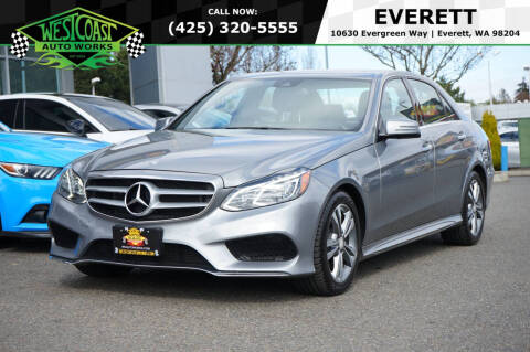 2015 Mercedes-Benz E-Class for sale at West Coast AutoWorks in Everett WA
