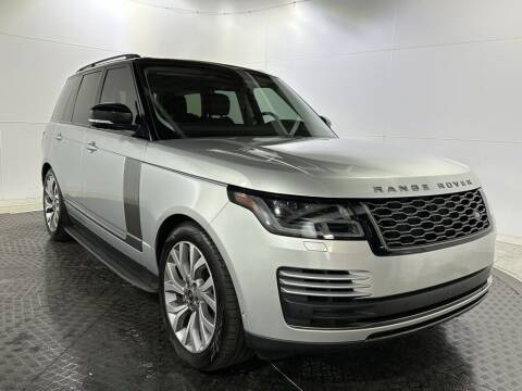 2018 Land Rover Range Rover for sale at NJ State Auto Used Cars in Jersey City NJ