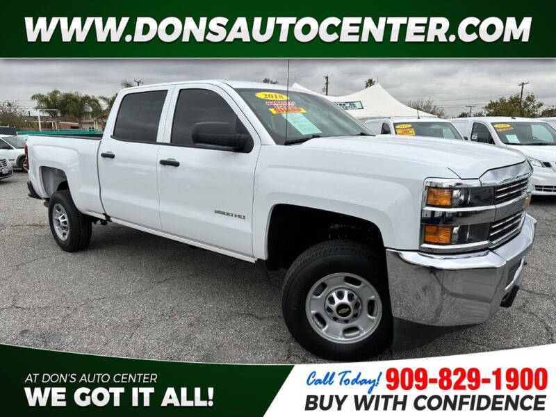 2018 Chevrolet Silverado 2500HD for sale at Dons Auto Center in Fontana CA