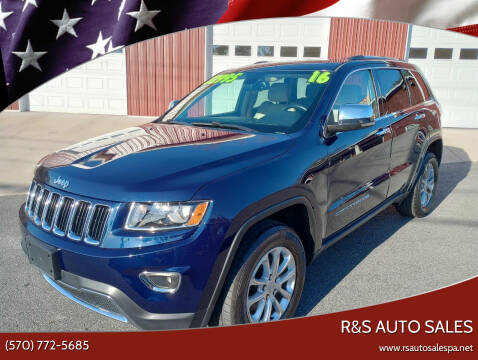 2016 Jeep Grand Cherokee for sale at R&S Auto Sales in Linden PA