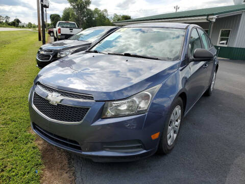 2014 Chevrolet Cruze for sale at Pack's Peak Auto in Hillsboro OH