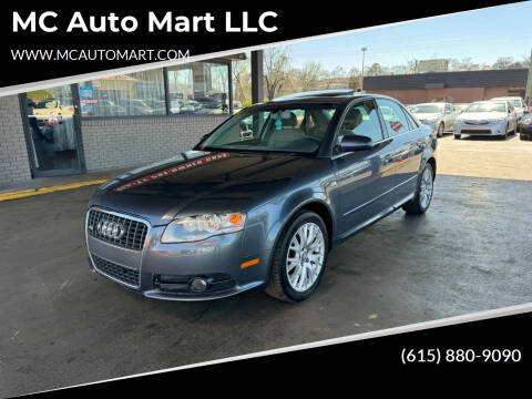 2008 Audi A4 for sale at MC Auto Mart LLC in Hermitage TN