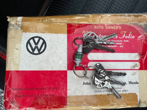 1979 Volkswagen Beetle Convertible