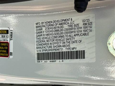 2023 Honda Odyssey Elite