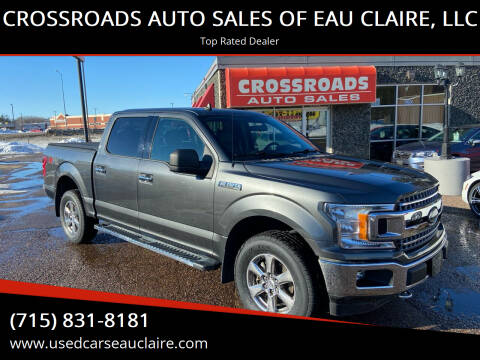 2019 Ford F-150 for sale at CROSSROADS AUTO SALES OF EAU CLAIRE, LLC in Eau Claire WI