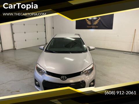 2016 Toyota Corolla for sale at CarTopia in Deforest WI