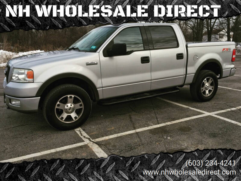2004 Ford F-150 for sale at NH WHOLESALE DIRECT in Derry NH