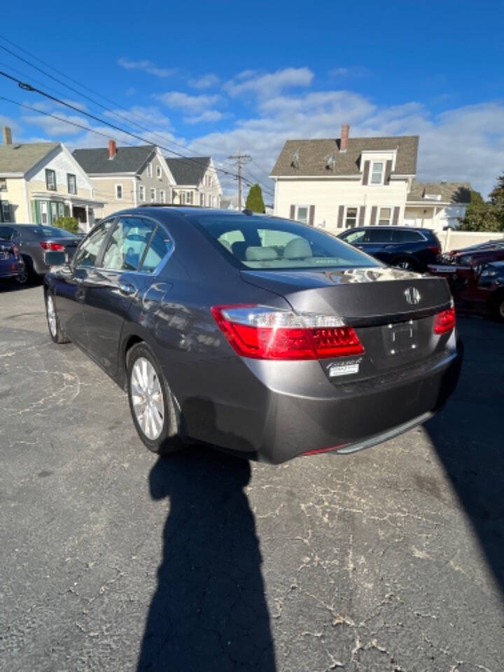 2014 Honda Accord for sale at STATION 7 MOTORS in New Bedford, MA