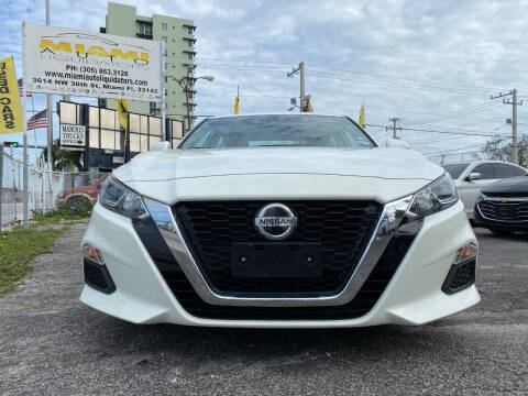 2020 Nissan Altima for sale at MIAMI AUTO LIQUIDATORS in Miami FL