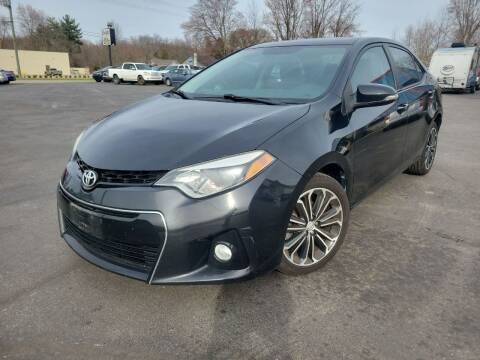 2014 Toyota Corolla for sale at Cruisin' Auto Sales in Madison IN