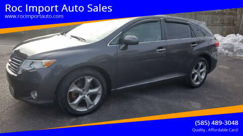 2010 Toyota Venza for sale at Roc Import Auto Sales in Rochester NY