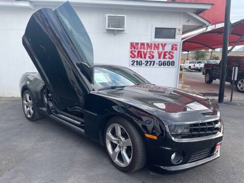 2013 Chevrolet Camaro for sale at Manny G Motors in San Antonio TX