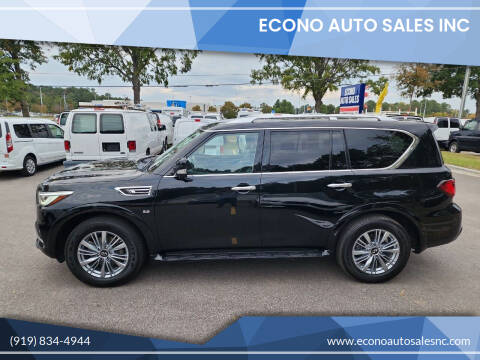 2020 Infiniti QX80 for sale at Econo Auto Sales Inc in Raleigh NC