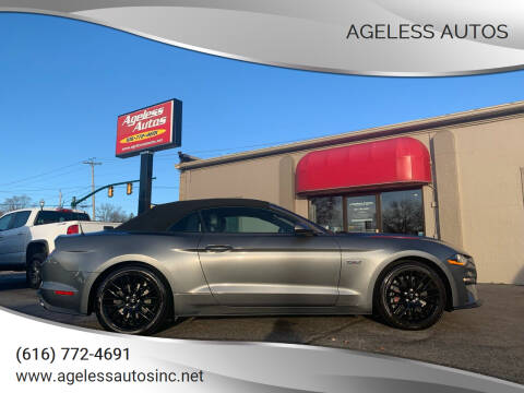 2022 Ford Mustang for sale at Ageless Autos in Zeeland MI