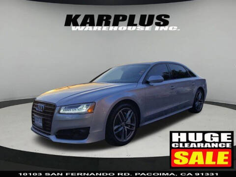 2017 Audi A8 L for sale at Karplus Warehouse in Pacoima CA