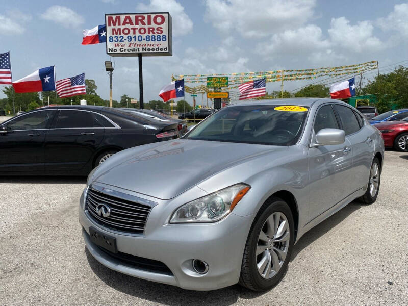 2012 Infiniti M37 for sale at Mario Motors in South Houston TX