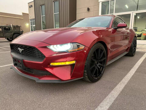 2018 Ford Mustang for sale at TEXAS CAR DEALS in El Paso TX