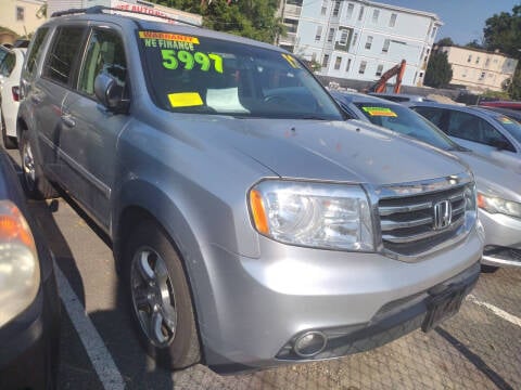 2012 Honda Pilot for sale at Polonia Auto Sales and Repair Shop in Boston MA