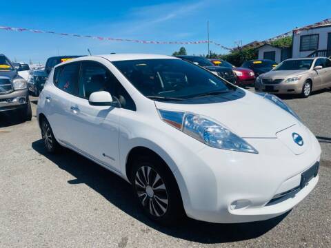 2013 Nissan LEAF for sale at New Creation Auto Sales in Everett WA