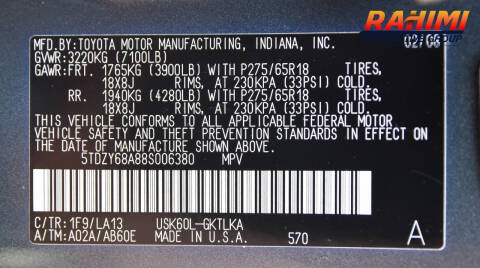 2008 Toyota Sequoia Limited