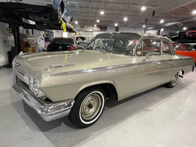 1962 Chevrolet Bel Air for sale at Great Lakes Classic Cars & Detail Shop in Hilton NY