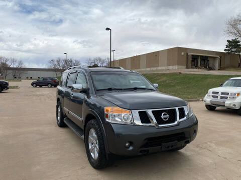 2012 Nissan Armada for sale at QUEST MOTORS in Englewood CO