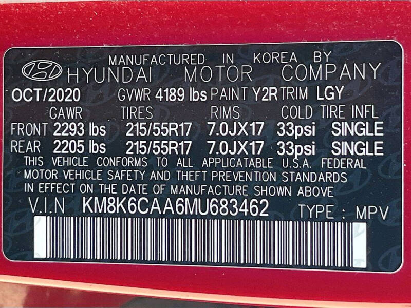 2021 Hyundai Kona SEL Plus